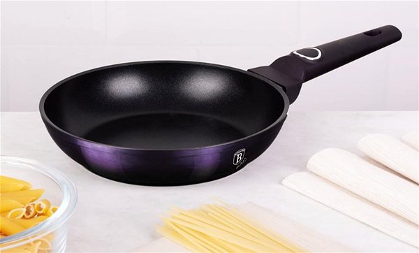 Pan BERLINGERHAUS Pan with titanium surface 20 cm Purple Eclipse Collection BH-6624 ...