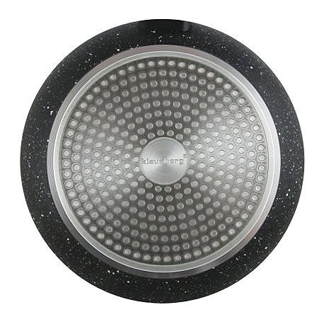 Frying pan Kinghoff Granite pan 20 cm with lid Kb-7037 .