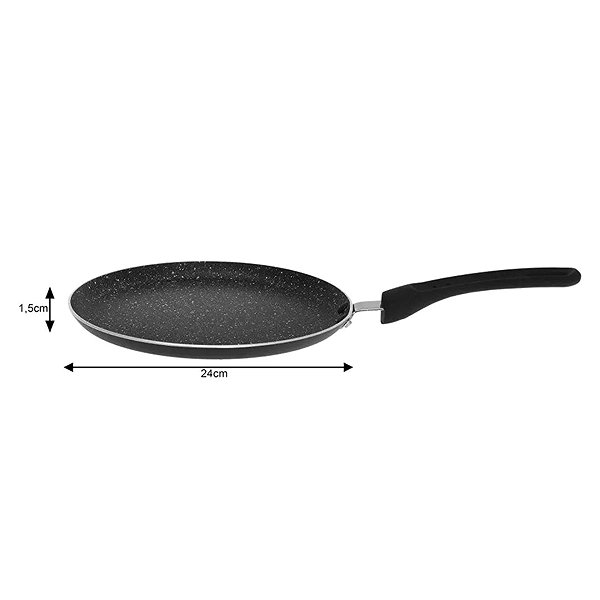 Frying pan Kinghoff Pancake pan Kh-1127 22 cm marble .
