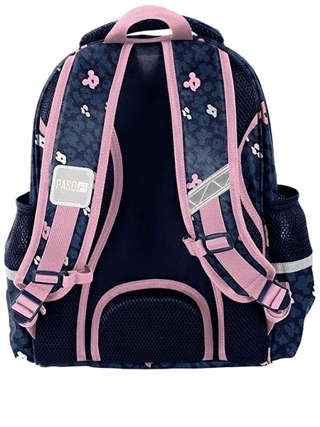 School backpack PASO School bag Minnie Mouse bow .