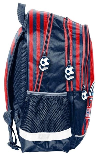 School backpack PASO School backpack Football red .