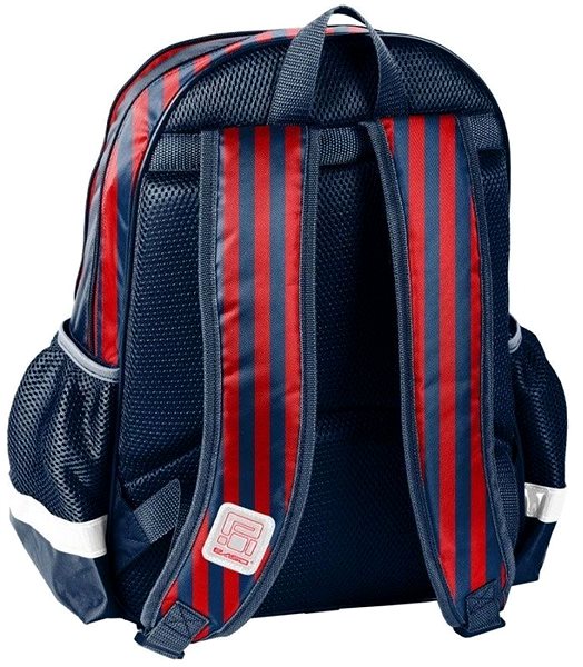 School backpack PASO School backpack Football red .