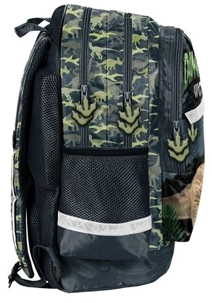 School backpack PASO School backpack Dinosaurus T-Rex .