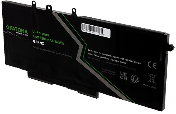 Laptop-Akku PATONA für Dell Latitude E5280/E5480/E5580 8200mAh ...