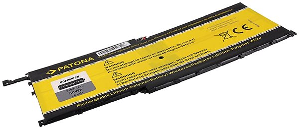 Batéria do notebooku PATONA na LENOVO ThinkPad X1 Carbon Gen.4 - 3290mAh Li-pol 15.2V ...