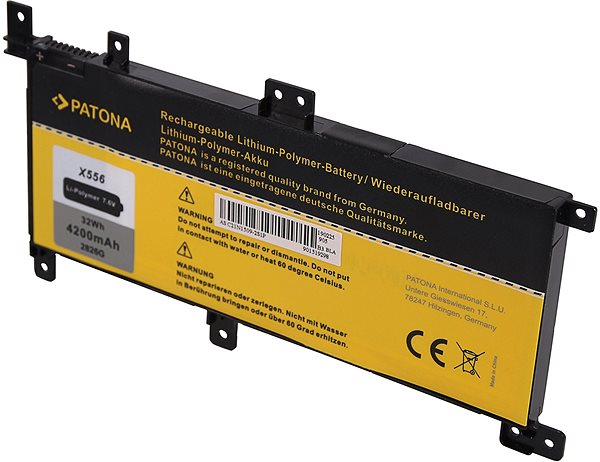 Batéria do notebooku PATONA pre ASUS X556 4200 mAh Li-Pol 7,6 V C21-N1509 ...