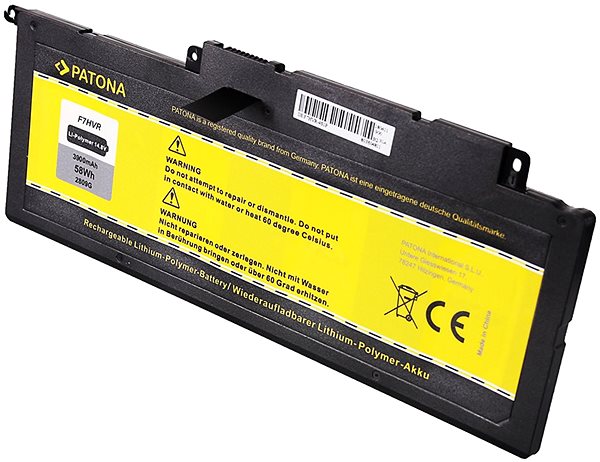 Batéria do notebooku PATONA pre Dell Insp. 17 7737 3900 mAh Li-pol 14,8 V F7VHR ...