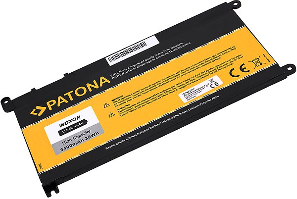 Laptop akkumulátor PATONA a DELL INSPIRON 15 5565 laptophoz 3400 mAh Li-Pol 11.4 V ...