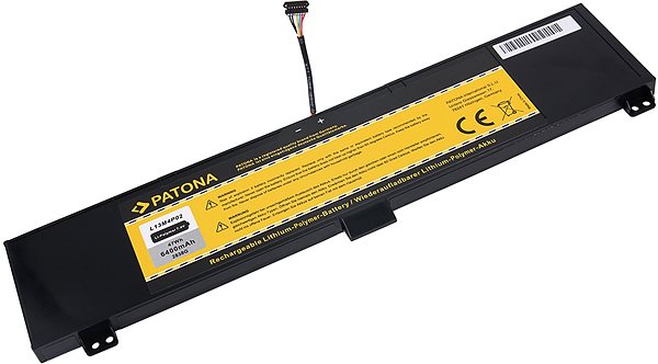 Laptop akkumulátor PATONA - ntb LENOVO Y50-70 6400mAh Li-Pol 7,4V, L13M4P02, L13N4P01 ...