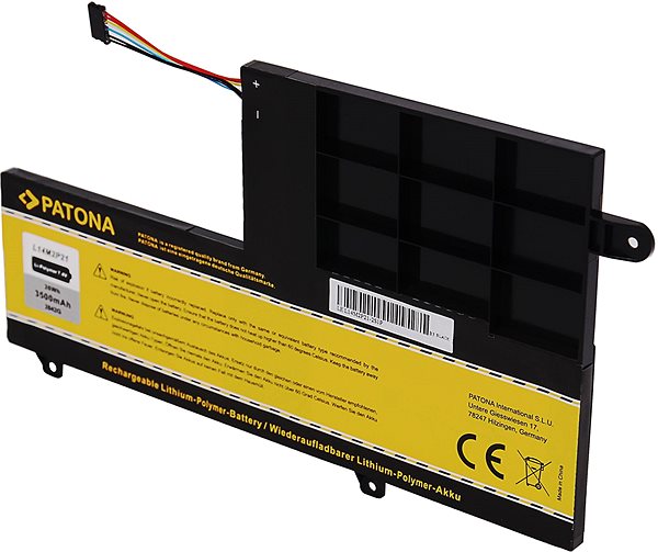 Batéria do notebooku PATONA pre ntb LENOVO Ideapad 300S/500S 3500 mAh Li-Pol 7,4 V, L14M2P21 ...