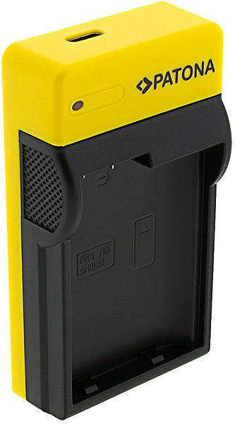 Ladegerät für Kamera- und Camcorder-Akkus PATONA Foto Nikon EN-EL15/EN-EL15B/EN-EL15C slim, USB-C ...