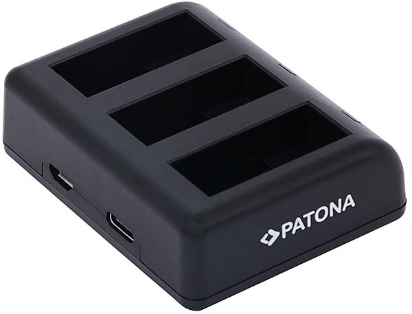 Nabíjačka batérií fotoaparátov a videokamier PATONA pre Triple GoPro Hero 9/Hero 10/Hero 11 AHDBT901 ...