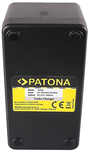 Nabíjačka batérií fotoaparátov a videokamier PATONA pre Sony NP-F970/NP-F960/NP-F550/NP-FM50 ...
