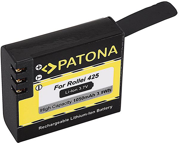 Kamera akkumulátor PATONA a Rollei AC425/430-hoz ...