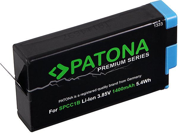 Kamera-Akku PATON für GoPro MAX SPCC1B 1400mAh Li-Ion Premium ...