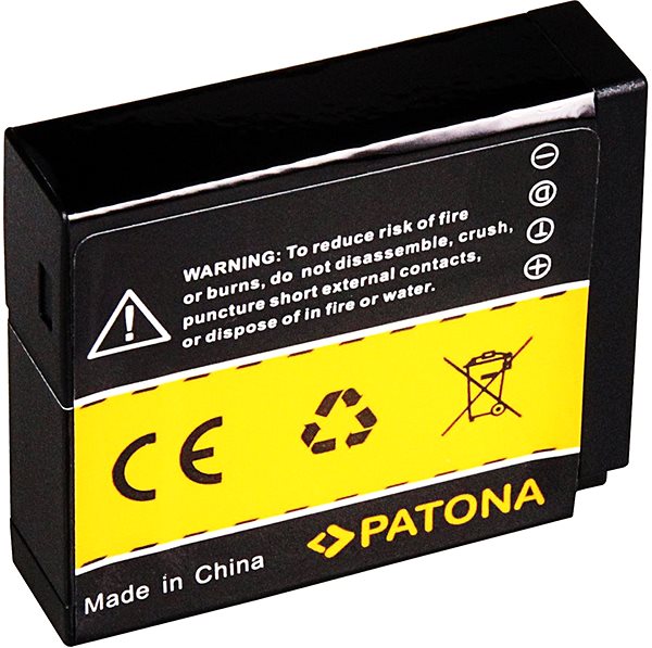Batéria do fotoaparátu PATONA do Panasonic DMW-BLH7E 600 mAh Li-Ion ...