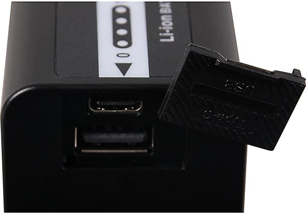 Kamera-Akku PATONA für Panasonic AG-VBR89G 10500mAh 7.4V Li-Ion mit USB-C + Ladegerät ...
