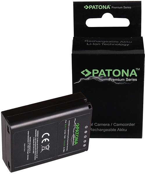 Batéria do fotoaparátu PATONA pre Olympus PS-BLN1 1140 mAh Li-Ion 7,6 V ...