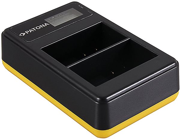 Ladegerät für Kamera- und Camcorder-Akkus PATONA für Foto Dual LCD Nikon EN-EL15//EN-EL15B, USB ...