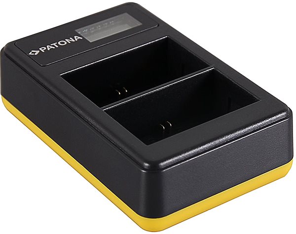 Ladegerät für Kamera- und Camcorder-Akkus PATONA für Foto Dual LCD Canon LP-E6 - USB ...