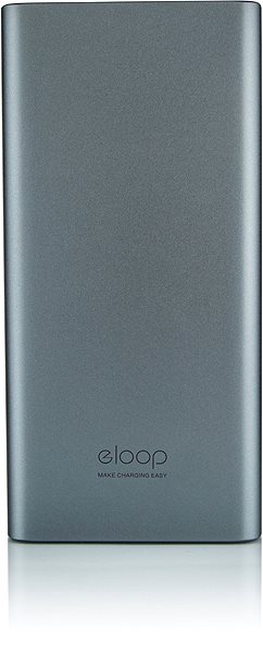 Power Bank Eloop E37 22000mAh Quick Charge 3.0+ PD Grey Screen