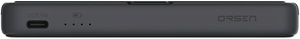 Power Bank Eloop E57 10000mAh with Lightning and USB-C Cables Black ...