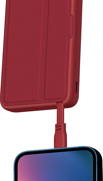 Power Bank Eloop E57 10000mAh with Lightning and USB-C Cables Red ...