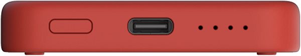 Powerbank Eloop EW50 15W magsafe 4200 mAh Powerbank Red Anschlussmöglichkeiten (Ports)