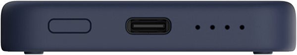 Powerbank Eloop EW50 15W magsafe 4200 mAh Powerbank Blue Anschlussmöglichkeiten (Ports)