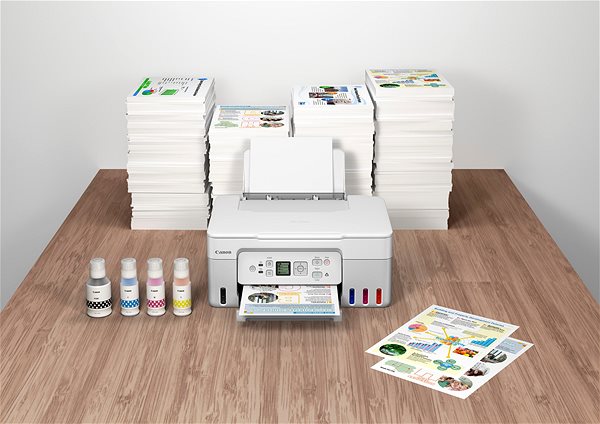 Inkjet Printer Canon PIXMA G3470 white ...