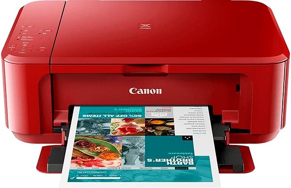 Inkjet Printer Canon PIXMA MG3650S red Features/technology