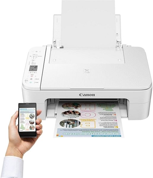 Inkjet Printer Canon PIXMA TS3351 white Features/technology