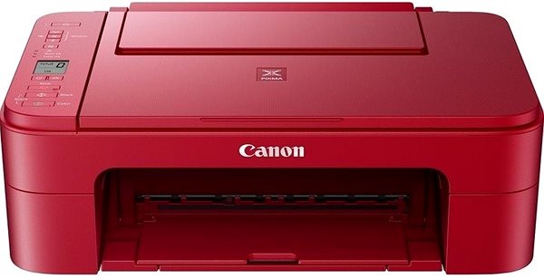 Inkjet Printer Canon PIXMA TS3352 red Screen