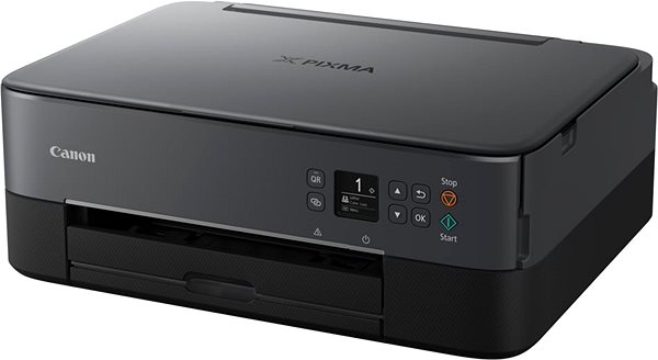 Tintenstrahldrucker Canon PIXMA TS5350A - schwarz Seitlicher Anblick