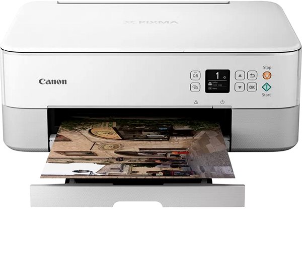 Inkjet Printer Canon PIXMA TS5351i white ...
