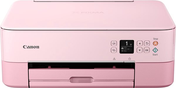 Tintasugaras nyomtató Canon PIXMA TS5352 rózsaszín Képernyő