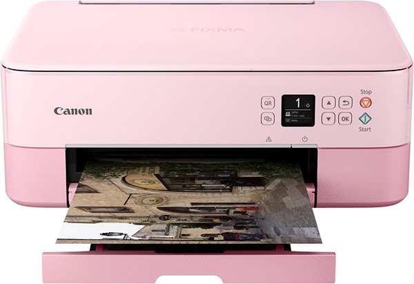 Tintenstrahldrucker Canon PIXMA TS5352 rosa Mermale/Technologie