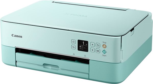Inkjet Printer Canon PIXMA TS5353A Turquoise Lateral view