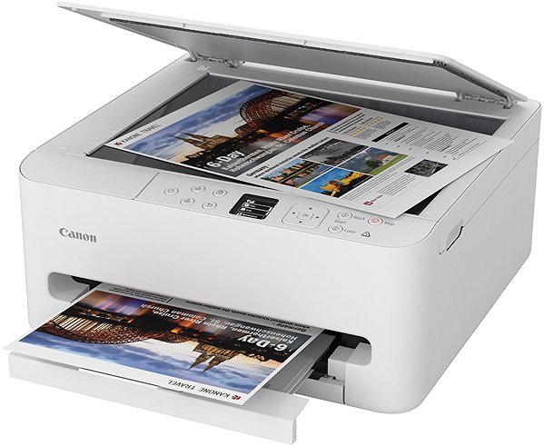 Inkjet Printer Canon PIXMA TS6550i white ...
