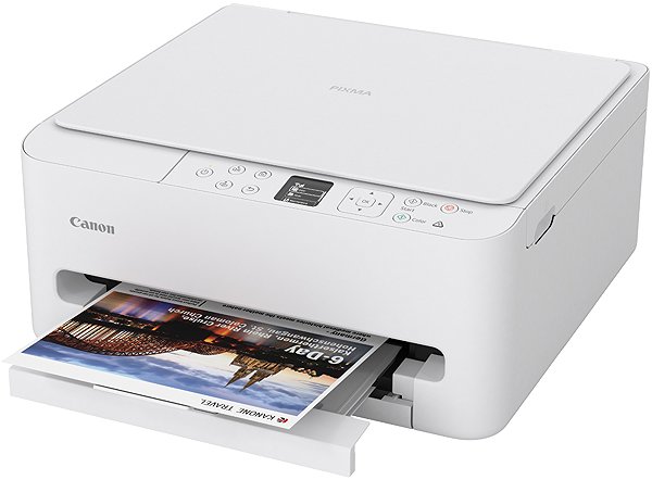 Inkjet Printer Canon PIXMA TS6550i white ...