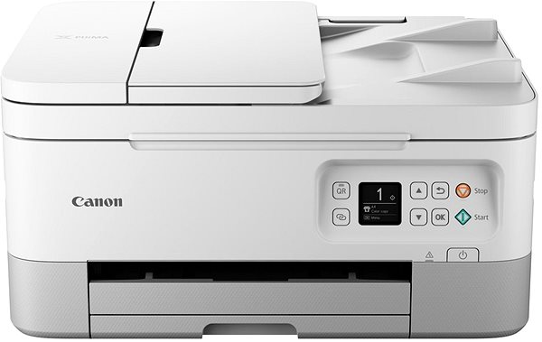 Tintasugaras nyomtató Canon PIXMA TS7451 fehér Képernyő