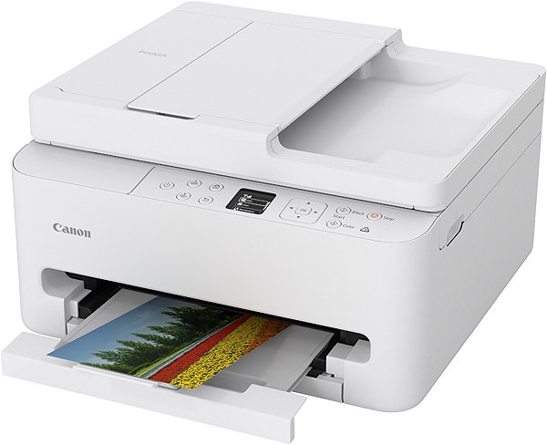 Inkjet Printer Canon PIXMA TS7550i white ...