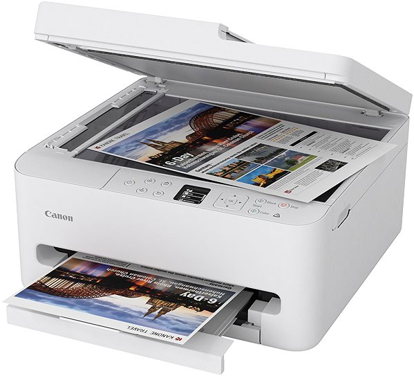 Inkjet Printer Canon PIXMA TS7550i white ...