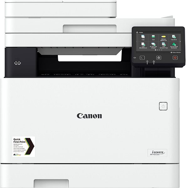 Laser Printer Canon i-SENSYS MF742Cdw Screen