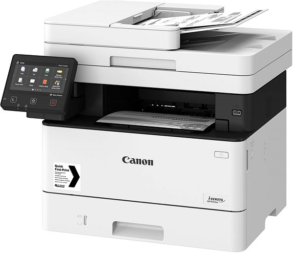 Laserdrucker Canon i-SENSYS MF445dw Seitlicher Anblick