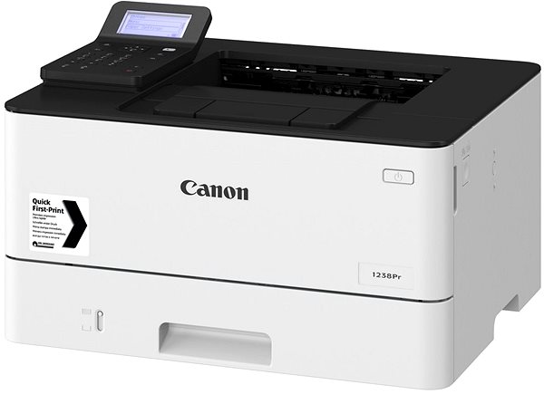Laser Printer Canon i-SENSYS X 1238Pr + Toner T08 Lateral view