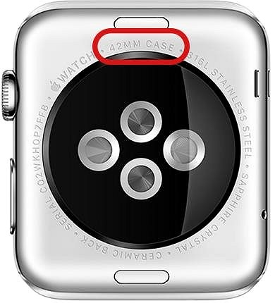 Remienok na hodinky Náramok / pásik na smart hodinky Apple čierna č. 8 / 42 mm, 44 mm ...