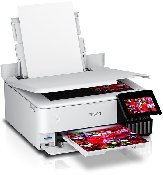 Tintasugaras nyomtató Epson EcoTank L8160 Képernyő