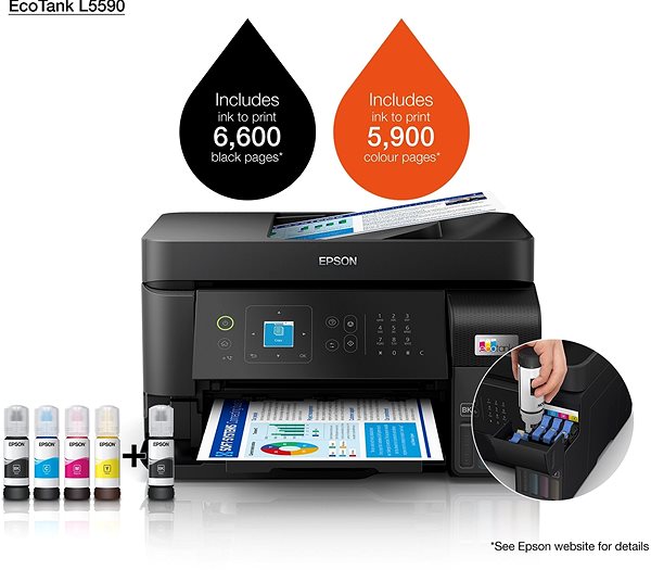 Tintenstrahldrucker Epson EcoTank L5590 ...