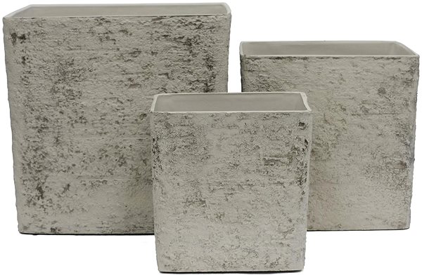 Virágcserép G21 Baltic Brick Virágcserép, 43×43×43 cm ...